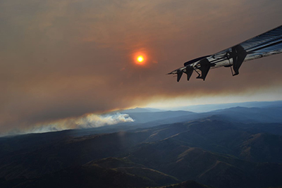 204 Cow Fire OR from NOAA-CHEM Twin Otter